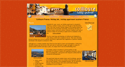 Desktop Screenshot of collioure.co.uk